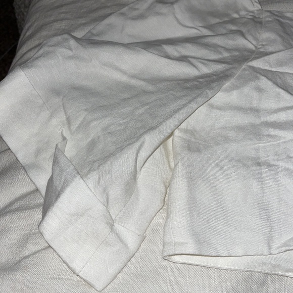 Shona Joy // Blanca Linen Lace Up Boxy Top NWOT🌛 - Picture 14 of 14